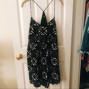 Madewell | Black Strappy Dress
